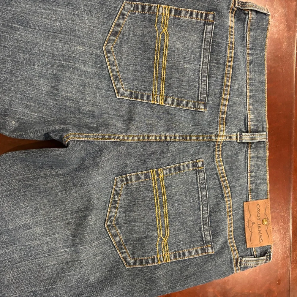 Cody James Men’s Blue Denim Straight Leg Jeans - 34x32 - Picture 5 of 9